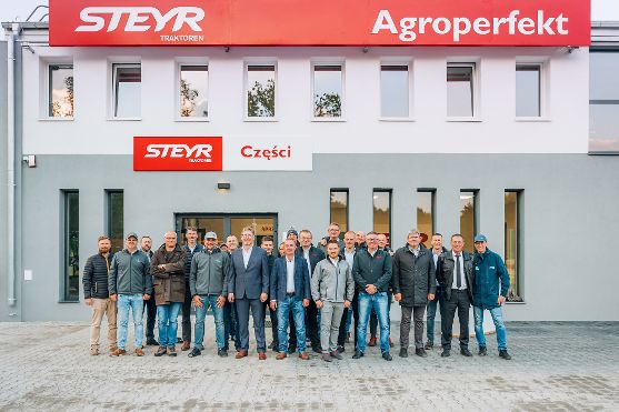 1 STEYR Opening dealership AgroPerfekt Galiny Poland Steyr otwiera kolejne punkty dealerskie