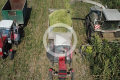 Claas Jaguar Ursus kukurydza 2024 film 240x160 Deutz Fahr 8280 TTV Warrior – Seria 8 w barwach wojownika