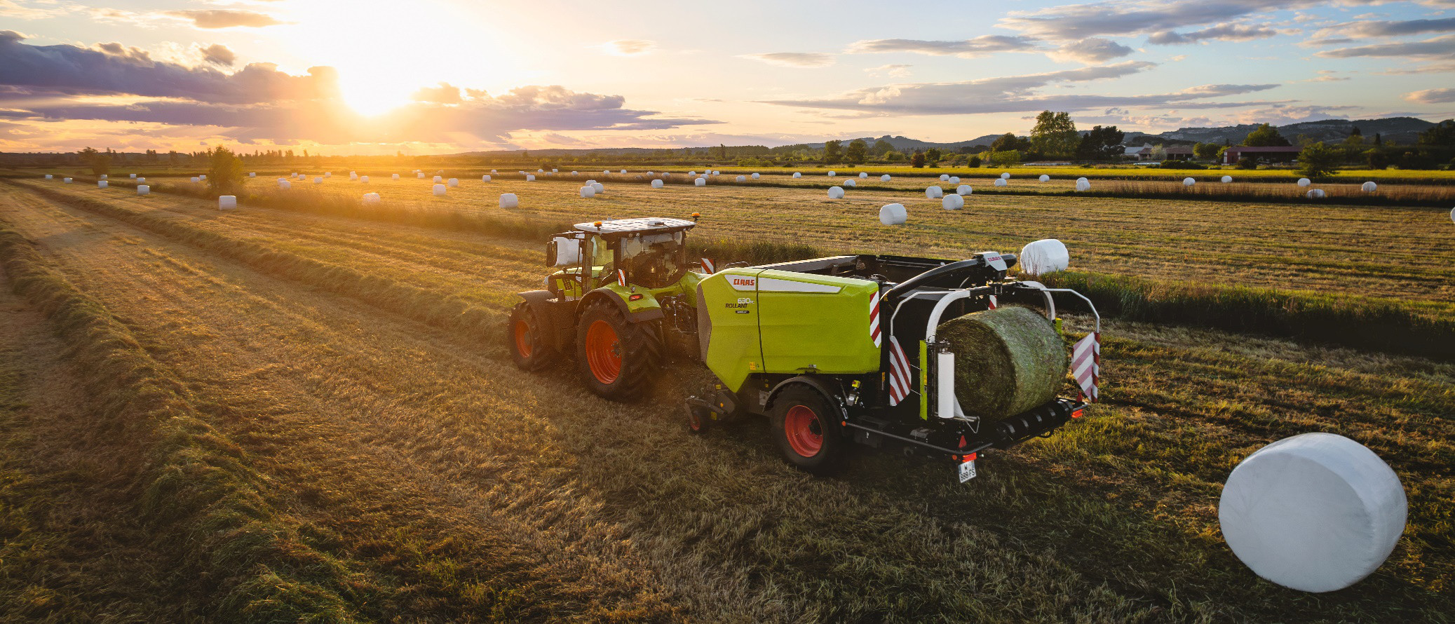 Claas Uniwrap 01 Prasoowijarka CLAAS ROLLANT 630 RC UNIWRAP   nowe standardy wydajności i trwałości