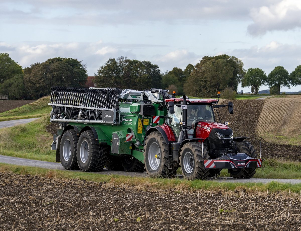 Vredestein Flotation Trac in action Samson Agro i Vredestein Tyres   wspólny test opon do wozów asenizacyjnych