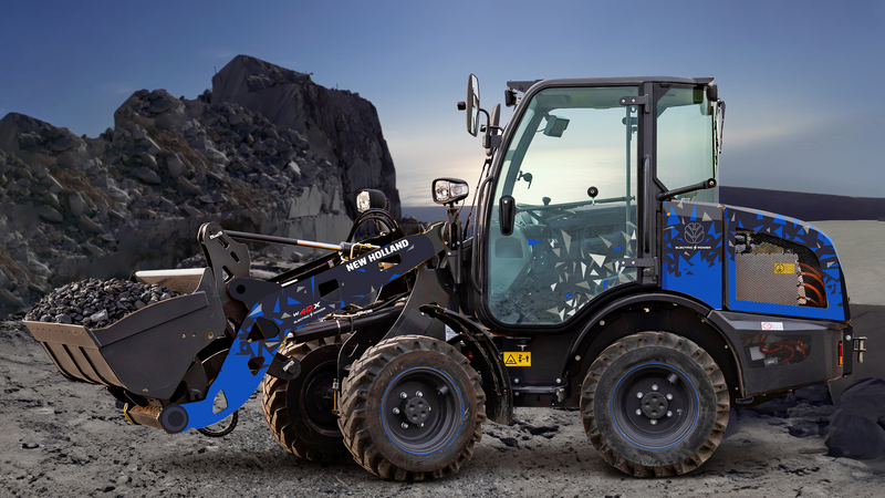 New Holland W40X 3 New Holland zdobywa nagrodę GOOD DESIGN za elektryczną kompaktową ładowarkę kołową