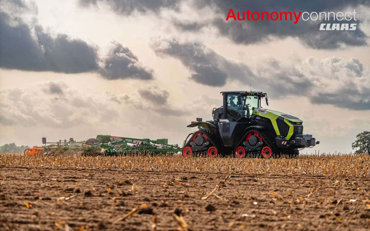 Claas Xerion 12 Autonomiczny 2 Autonomiczny CLAAS XERION 12.650 gotowy na Rolnictwo 5.0